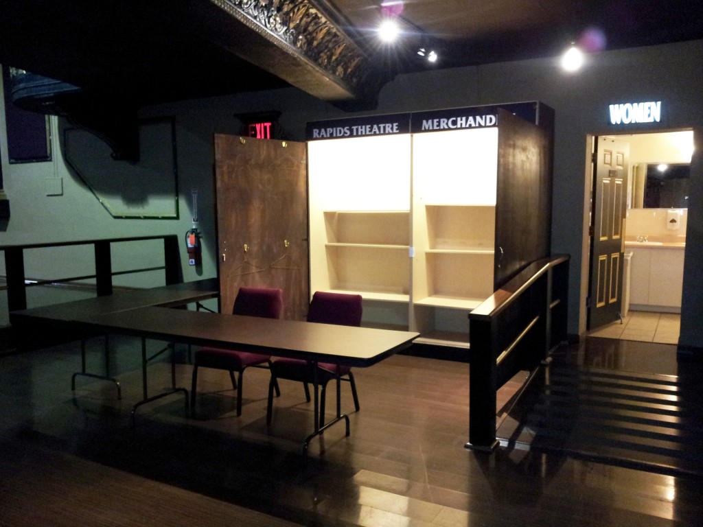 Rapids Theatre Merch Area